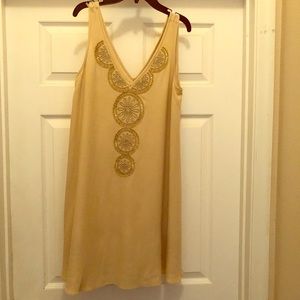 Lilly Pulitzer Fia Dress in Sand Dune size Small